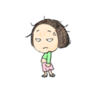 おかっぱ女子（個別スタンプ：32）