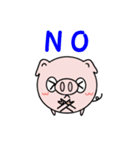愛らしきブヒマル（個別スタンプ：3）