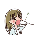 女の子の口ぐせ パート3（個別スタンプ：3）