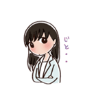 女の子の口ぐせ パート3（個別スタンプ：8）
