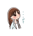 女の子の口ぐせ パート3（個別スタンプ：23）