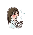 女の子の口ぐせ パート3（個別スタンプ：31）