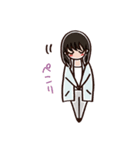 女の子の口ぐせ パート3（個別スタンプ：35）