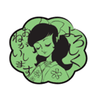 お嬢様の上品なスタンプ（個別スタンプ：30）