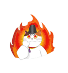 公家猫にゃん麿 2（個別スタンプ：34）