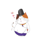 公家猫にゃん麿 2（個別スタンプ：35）