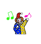 ポップなピエロ（個別スタンプ：5）