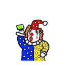 ポップなピエロ（個別スタンプ：7）