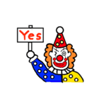 ポップなピエロ（個別スタンプ：14）