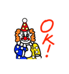ポップなピエロ（個別スタンプ：34）