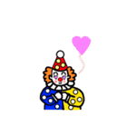 ポップなピエロ（個別スタンプ：35）