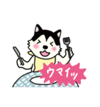 ぷりちーハスキーさん（個別スタンプ：32）