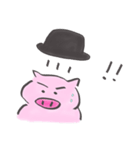 紳士なブタ（個別スタンプ：10）