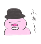 紳士なブタ（個別スタンプ：34）