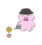 紳士なブタ（個別スタンプ：38）