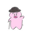 紳士なブタ（個別スタンプ：39）