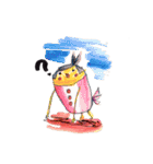 ハルくんモモちゃんスタンプ（個別スタンプ：31）