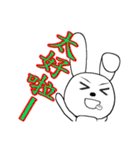 16th edition white rabbit expressive（個別スタンプ：1）