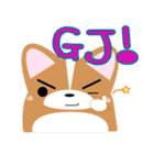 いなり犬 ～コーギー～ スラング略語編（個別スタンプ：13）