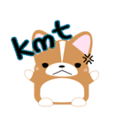 いなり犬 ～コーギー～ スラング略語編（個別スタンプ：17）