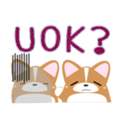 いなり犬 ～コーギー～ スラング略語編（個別スタンプ：20）