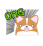 いなり犬 ～コーギー～ スラング略語編（個別スタンプ：31）