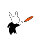 ウサギのぬいぐるみ、SATOの休日。（個別スタンプ：12）