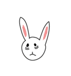 ウサギのぬいぐるみ、SATOの休日。（個別スタンプ：14）