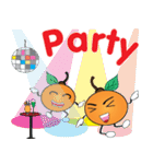 Little Orange Activities (English)（個別スタンプ：16）