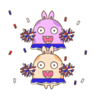 面白いウサギ（個別スタンプ：35）