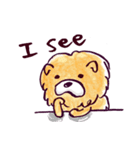 Chow Chow Doggy (English)（個別スタンプ：9）