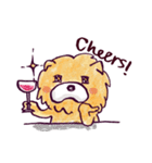 Chow Chow Doggy (English)（個別スタンプ：30）