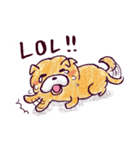 Chow Chow Doggy (English)（個別スタンプ：39）