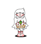 白からす（個別スタンプ：8）