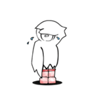 白からす（個別スタンプ：21）