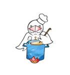 白からす（個別スタンプ：35）