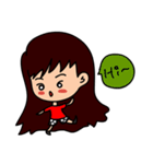 The little fat girl（個別スタンプ：1）
