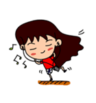 The little fat girl（個別スタンプ：3）