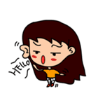 The little fat girl（個別スタンプ：4）