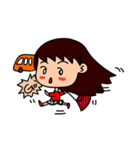 The little fat girl（個別スタンプ：6）