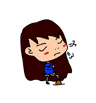 The little fat girl（個別スタンプ：20）