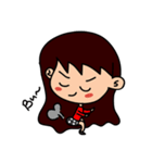 The little fat girl（個別スタンプ：22）