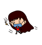 The little fat girl（個別スタンプ：23）