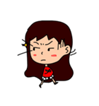 The little fat girl（個別スタンプ：24）