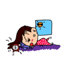 The little fat girl（個別スタンプ：28）