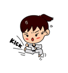 The little fat girl（個別スタンプ：30）