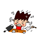 The little fat girl（個別スタンプ：31）