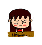 The little fat girl（個別スタンプ：39）