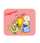little buddhist monkTofu ＆ dragon Wonton（個別スタンプ：15）