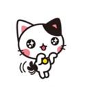 可愛くピンチを切り抜けるネコ（文字無し）（個別スタンプ：10）